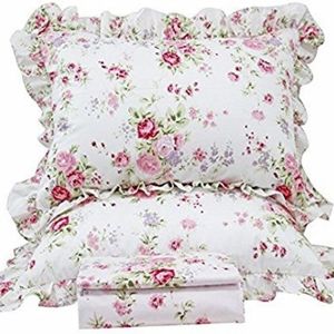 Queens House duvet cover Romantic roses Floral and shams
